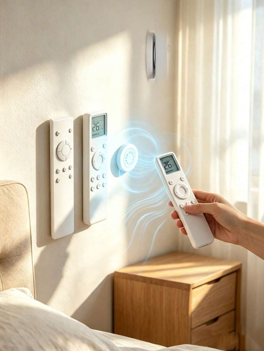 1/3/5pcs Remote Control Holder - Remote Organizer, Floating Wall Mount, Hole-Free Installation, Remote Control Wall Hanger, Storage Rack For Living Room Wall, Wall Hanging Holder,Home Decor,Decor,Home Decor,Key Holder Wall,Bedroom Decor