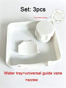 1/3pcs Washing Machine Drain Tray, Essential Laundry Room Floor Protection Pan, Anti-Overflow, Durable Home Storage & Organization Accessory, Suitable For Laundry Area Cleaning Supplies - A - View 12