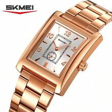Skmei 2679 Hot Sell New Design Men Quartz Watch High Quality Stainless Steel Band Waterproof Simple Business Watch - one-size - View 15