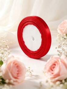 10 Rolls/1 Roll 25 Yards/Rolls 1cm Width Satin Ribbon Braided Thin Tape Gift Wrapping Cake …Packaging Material Bowknot Ribbon Valentine - 25-yard 1cm Ribbon - View 50