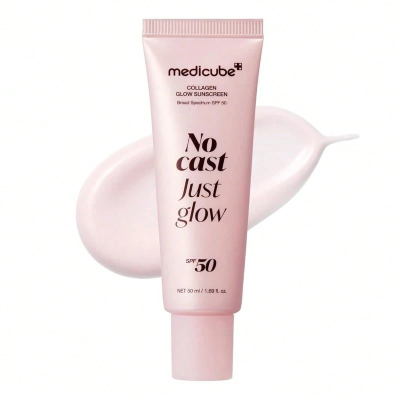 Medicube - Collagen Glow Sunscreen SPF50+ PA++++ 50ML - Glow Sunscreen - Collagen Glow Sunscreen - 查看 1