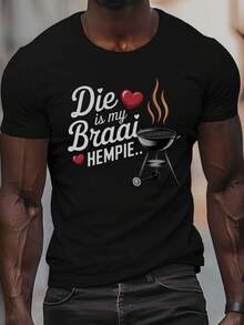 Men T-Shirts - Black - View 1