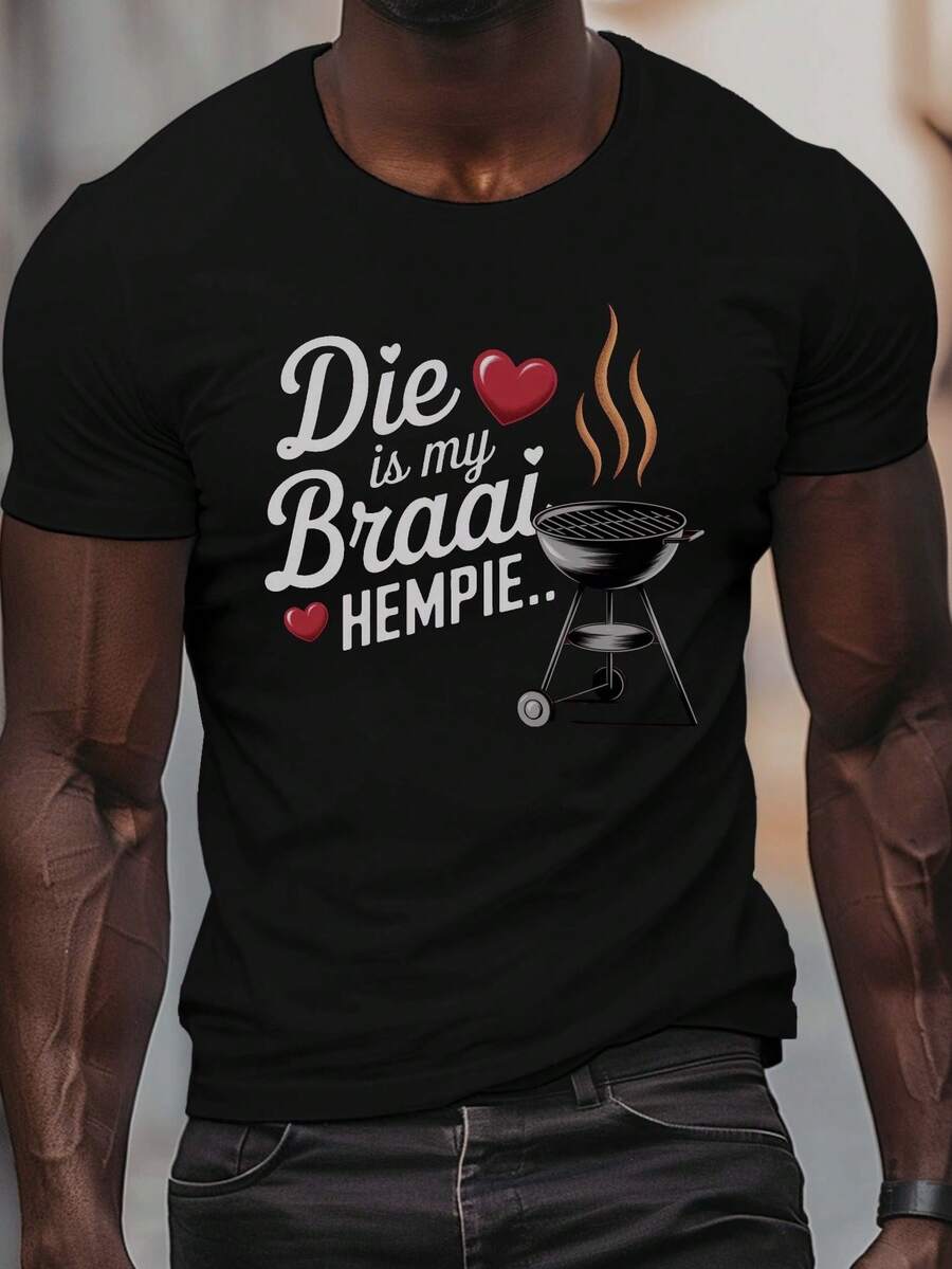 Men T-Shirts - Black - View 1