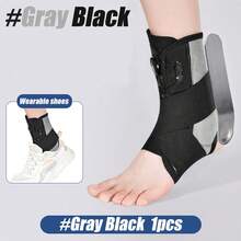 1pc Ankle Brace Support With Elastic Adjustable Lace Up Ankle Support For Men & Women - Multicolor - View 9