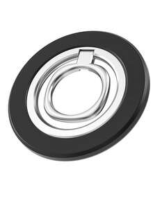 Strong Magnetic Phone Ring Holder, Detachable Magnetic Phone Ring Stand, Suitable For Smartphones, 360° Rotating Foldable Magnetic Phone Stand, Suitable For Driving, Video Chatting, Office Work, Phone Games And Daily Life - Multicolor - View 14