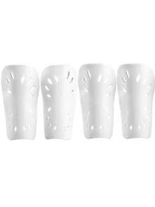 2 Pairs Kids Football Shin Guards, Youth Perforated Insertable Shin Pads, Professional Shin Protection Gear - Multicolor - View 10