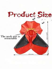 1pc/Set Halloween Pet Dog Bat Costume Cape, Funny Holiday Outfit For Cats And Dogs - Multicolor - View 10