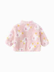 Balabala Cute Baby Winter Jacket Cozy Everyday Outerwear For Chilly Days - Pink - View 5