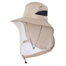 Spring/Summer Sun Protection Hiking Outdoor UV-Resistant Neck Guard Wide Brim European & American Style Fishing Hat - Fisherman's Hat - View 25