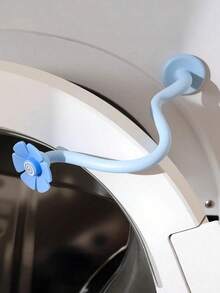 1pc Washing Machine Flower Vent Clips, Suitable For Home Use, Detachable Support Frame For Drum Washing Machine, Magnetic Adsorption, Can Be Used As Door Stopper, Decoration Or Washing Machine Door Support, Home Decor And Accessories - Multicolor - View 9