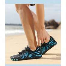 Women Sports Shoes - 藍色 - 查看 6