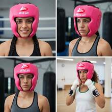 Martial Arts Headgear - Rusty Rose - View 8