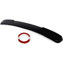 Roof Window Spoiler Compatible With 2020-2026, Gloss Black V Style Rear Top Wing Fits All Models Sedan 4-Door 2020 2021 2022 2023 2024 2025 2026 - 1 - View 4