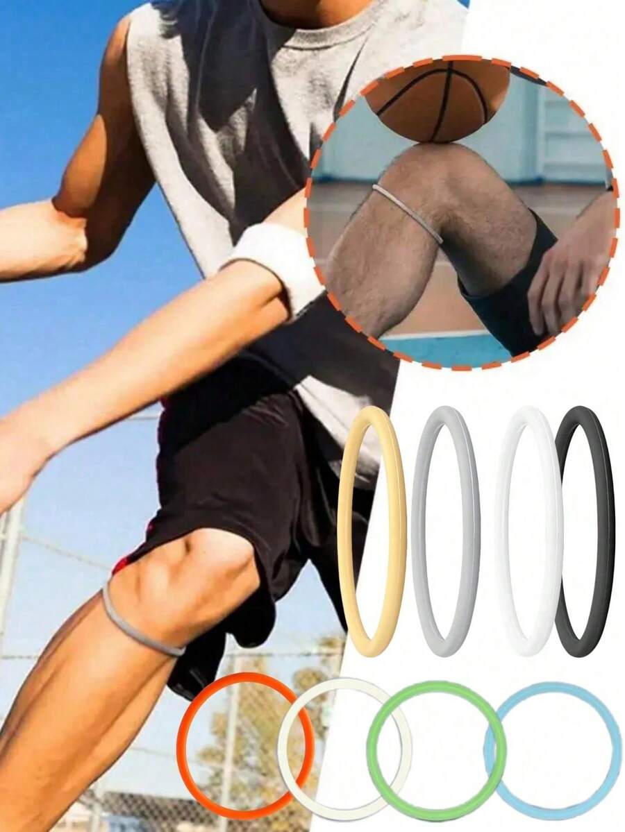 2pcs Patellar Tendon Support Strap, Knee And Patella Stabilizer Knee Brace, Suitable For Hiking, Football, Basketball, Running, Jumper's Knee, Tennis, Volleyball And Squats - Multicolor - View 1