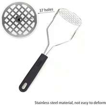 Potato Masher & Potato Ricer - Black - View 5