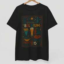 Men T-Shirts - 黑色 - 查看 1