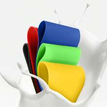 Yoga Resistance Bands, Hip & Back Training Loop Bands, Suitable For Squats, Stretching, Strength Training, Outdoor Fitness & Home Workout. Quiet Design, Multiple Color Options, Can Be Used As Office Supplies - A - View 8