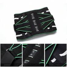 8X Powerful Lumbar Support Back Brace With Removable 3D Pad - Breathable Adjustable Strap, Ergonomic Design For Men & Women - Multicolor - View 7