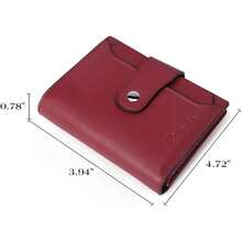 Women Wallet & Check Holder - 3-red Wine - View 5