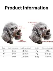 1pc Small Dog Muzzle, Anti-Bite Silicone Duck-Shaped Dog Muzzle, With Adjustable Strap, Prevents Barking And Biting, Suitable For Small And Medium Dogs Anti-Barking Muzzle, Soft Duck-Shaped Silicone Muzzle - Multicolor - View 10