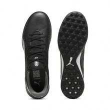 Puma Spring/Autumn Unisex KING MATCH TT Studded Low-Top Sports Shoes Training Football Shoes 10787901 - Black, White, Dark Gray - View 3