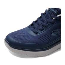 Skechers 低筒繫帶健步鞋通勤出遊百搭輕便男士休閒運動鞋 - 海軍藍色 - 查看 6