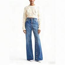 Women Jeans - Blue - View 4