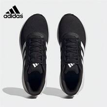 Adidas Runfalcon 3.0 Entry-Level Men's Sports Running Shoes, Classic Versatile Comfortable Casual Shoes HQ3790 - Black/White - View 4