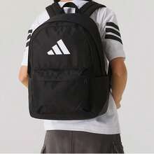 Adidas Ransel olahraga unisex berkapasitas besar terbaru ini berukuran sekitar 42*29*14cm. - Hitam - View 2