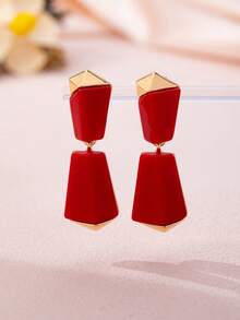 1 Pair Fashionable Personalized 3D Women's Earrings - 3D Earrings - View 3