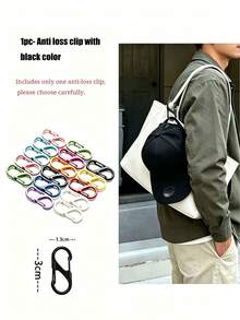 1pc Adjustable Solid Color Baseball Cap For Men, Buckle Design, Suitable For Baseball, Basketball And Other Sports, Unisex; Both Hip-Hop Sports Cap And Adjustable Outdoor Sun Protection Casual Hat - Black - View 8