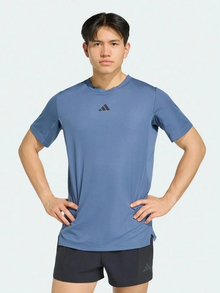 Adidas Men's D4T PRIMELIFT T-SHIRT Durable Quick-Dry Performance Training Crew Neck Short Sleeve T-Shirt Fitness Wear KV6621