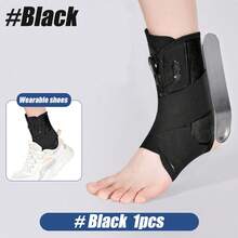 1pc Ankle Brace Support With Elastic Adjustable Lace Up Ankle Support For Men & Women - Multicolor - View 8