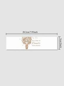 UNICCUT 30pcs Customized Cute Teddy Bear Water Bottle Label Stickers For Baby Shower, Baptism, Birthday, Christening, Personalized Gender Reveal - Multicolor - View 3