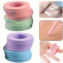 Eyelash Salon Makeup Tools - No Battery Required - Hypoallergenic Eyelash Extension Curler - 4mm Lifting Tape - Breathable Isolation Tape - False Eyelash Lifting Set - Multicolor - View 5