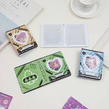 New Cartoon Guardian Angel Series Hollow 3-Inch Mini Photo Album Single Slot Insertable - Multicolor - View 5