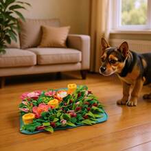 1 件装互动式犬猫嗅闻垫 - 耐用慢食训练垫，可缓解压力并刺激智力 - 完美的益智玩具 - 彩色 - 查看 26