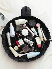 Cosmetic Storage Bag, Drawstring Toiletry Bag, Portable Travel Organizer Bag - Essential For Travel, Cruise And Dorm - Multicolor - View 2