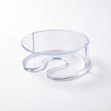 Wine Glass Rack, 1pc, Under Cabinet Mount (Transparent), No Drilling Required, Quick Installation - View 13