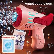 Kids Bubble Guns - Rose Red - View 1