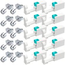 1/2/4/10/24PCS Disposable Ear Piercing Gun With Built-In 4mm Earring Studs, Hypoallergenic Ear Piercing Kit - Second Generation White Diamond - View 13