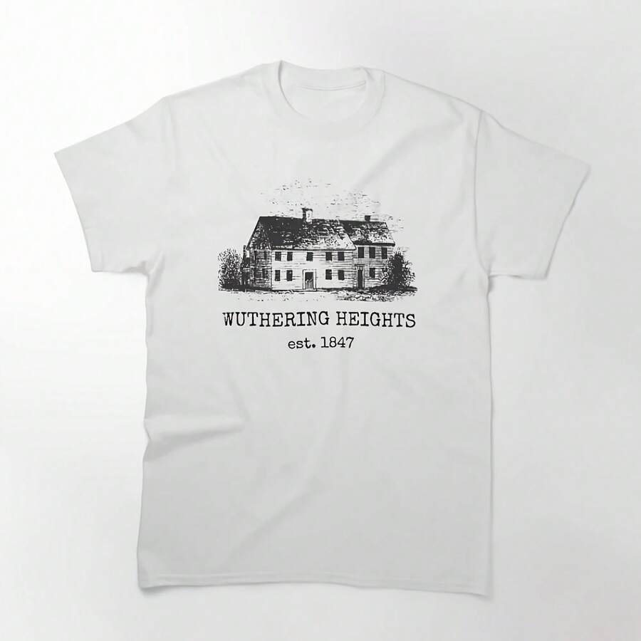 2026 Summer New Design Wuthering Heights T-Shirt For Men - Fashionable Round Neck Printed T-Shirt For Men And Women - 款式 - 查看 1