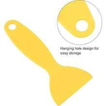 3D Printer Flexible Spatula, DLP Resin Cleaning Tool, Reusable Plastic Scraper With Rounded Head, For Printers With Hanging Hole - Multicolor - View 4