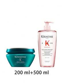 Kérastase [Bundle] Resistance Therapiste Masque Hair Mask 200 Ml + Genesis Bain Hydra-Fortifiant Shampoo 500 Ml - Resistance+Genesis - View 2