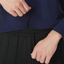 Under Armour Celana jogger pria polos, simpel, sporty, kasual, dan serbaguna. - Hitam - View 6