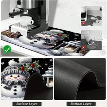 1pc Dish Drying Mat, Coffee Machine Mat, Christmas Snowman Pattern Dish Drying Mat, Holiday Atmosphere Desktop Absorbent Non-Slip Mat, Suitable For Kitchen Countertop, Adds Warm Winter Holiday Atmosphere, Multi-Purpose Drainage Mat, Home Gift, Desktop Decoration - XYLSD-847 - View 9