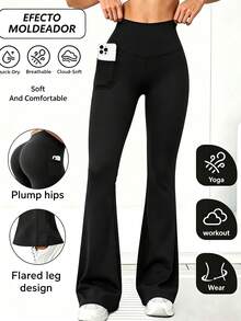 Women Leggings - 9115LBK black - View 1