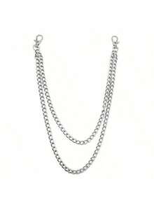 Men's Starry Sky Multi-Layer Alloy Waist Accessory Pants Chain - Small Star - View 3