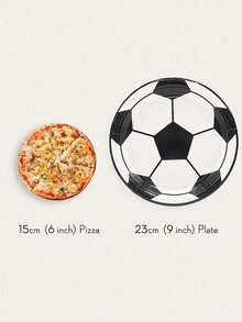 68pcs Disposable Soccer Theme Paper Plates, Cake Plates, Party Plates, Birthday Plates, Suitable For Birthday Party, Gathering, Picnic, Camping, BBQ, Beach Party - Multicolor - View 5