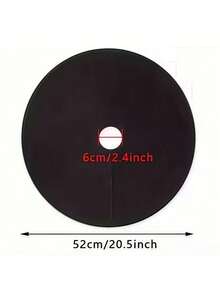 5pcs Thick Breathable Non-Woven Isolation Fabric, Multi-Size No Cutting Needed, Reusable Round Tree Planting Mat, Moisture Retention & Frost Protection Lawn Cover, Suppression, Root Protection, Garden Ground Cover Mat - A - View 13